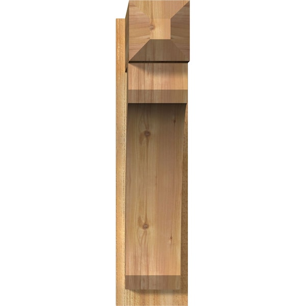 Legacy Craftsman Rough Sawn Outlooker, Western Red Cedar, 8W X 26D X 32H